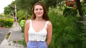 Selina Fingers Herself Outdoors for Solo Orgasmic Bliss Enjoyment