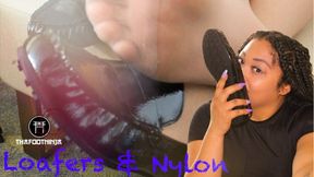 Loafers And Nylon Foot Domination @RealMacyDivine @FHOMacyDivine