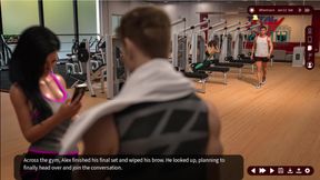 Whispers of Desire 7 Sarah and Alex Went to the Gym with Jessica