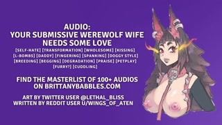 Audio: Your Submissive Werewolf Wife Needs Some Love