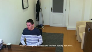 DIRTY SCOUT 181 -  Dude Goes From In Between Jobs To Fucking Raw