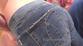 Sexy horny hot body petite tight nice tits brunette mature cougar gilf housewife does her 1st porn with interracial fucking BBC