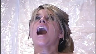 Davia Ardell Gives A Guy A Tit Fuck With Her Fake Boobs