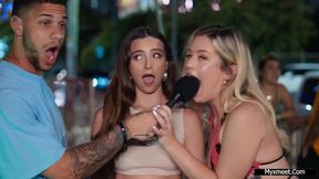 Kinky glamour girls have fun