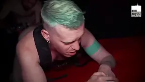 Muscular Axel Abysse Opens Up His Wide Hole For Some Intense Fisting