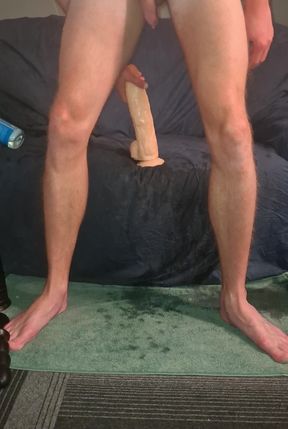 Solo male extreme anal dildo - huge toys