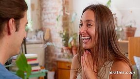 Sex Academy: Ep 2 Of 4 - Ana Teaches Lucky student 18+ How To Be An Anal Expert