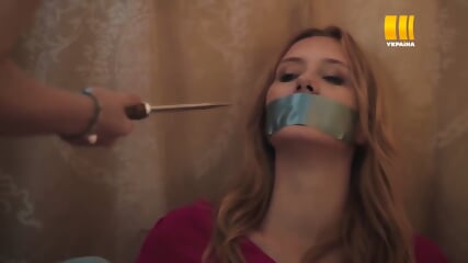 Russian Milf, Hottie, Chubber Tapegagged By Busty Girl  Kinky4Ever