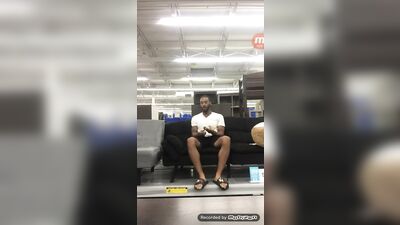 Duriel Hines - Famous Walmart Jack Off Video