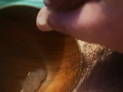 I prepare my cumshot to drink it👅🔥🔥💦💦