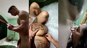 bbbgg pov hardcore sex with alex, malik, polly perch & anny alves