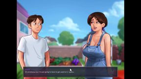 Summertime saga: I like to cum inside her.