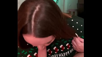 Christmas blow job