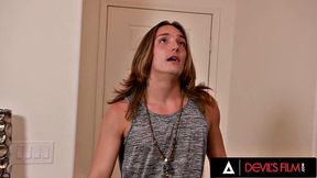 DEVILS FILM - Busty MILF Sophia Locke Fucks Her Steposn's Friend