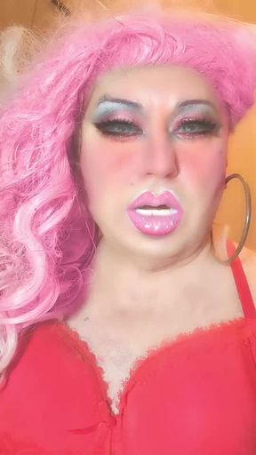 HOT ranny Laura with a heavy makeup dirty talk After Dark.