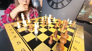 Pinay -Natalo sa chess,kaya nagpakantot ng husto sa bf!(lost in chess,sex in return)-SingCan
