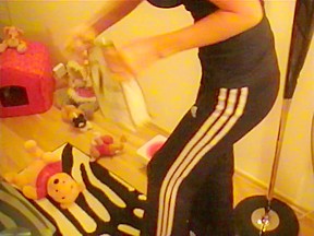 Nessa Devil in homemade sex video with a hot minx and her lover