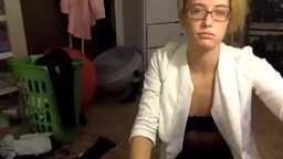 Watch Me Fuck My Pussy from Behind in My Naughty Office Outfit :)