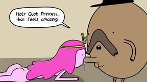 Princess Bubblegum gets wild with Starchy in hardcore anal action