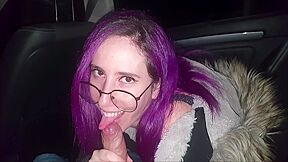 Blowjob In The Car!