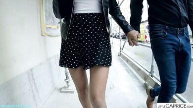 Friends Meeting went over in a unexpected group sex orgie - Little Caprice