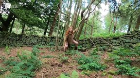 Bts Naughty Foxy MILF Finds Sex Toys in the Woods