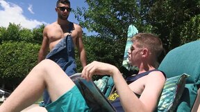 BrotherCrush- Adorable Little Guy Worships His Muscular Stepbrothers Fat Cock