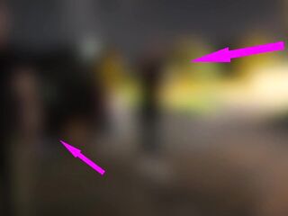 Real amateur, three RODS in a parking. My FIRST CAR SEX experience turns into a gang bang