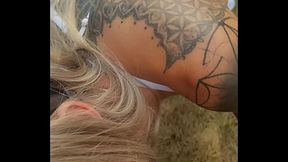 Une tr&egrave_s jolie petite sextape faite dans mon jardin pour les fetish de Nyons je...