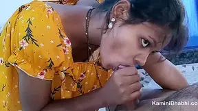 Sensual Blowjob From a Stunning Indian Legal-age Wife
