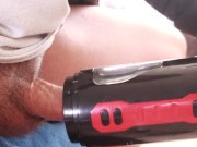 first time trying an automatic flesh light - can it make me cum?