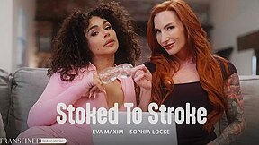 Stoked To Stroke With Sophia Locke And Eva Maxim