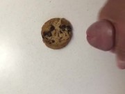 Portuguese Canadian Boy Cum on and Eat Cookie