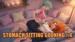 Stomach Sitting Gooning #4: Eternal Stomach Sitting Trance