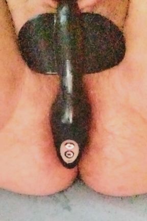 Anal Play with Prostate Dildo