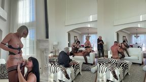 danja angel & melanie monroe raw behind the scene