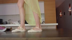 Goddess Amber Rule In The House - Creamy Ballet Shoes - Part 1