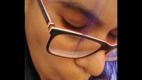 Will you give me semen in my mouth? (eats all the milk)