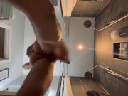 POV PISS FROM BELOW. HOW DO I TASTE? UNBLURRED ON OUR FANSLY!
