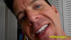 You are tempted by how the giant Daddy Jeff Drizzle flexes his big muscle