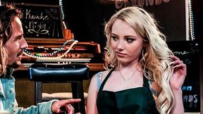 Blonde Waitress Dixie Lynn Lose Her Virginity For Music Artist Tyler Nixon - Full Movie On FreeTaboo.Net