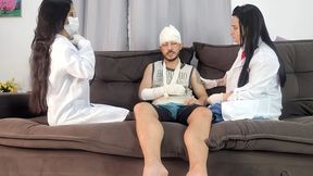 Nurses and a Lucky Patient