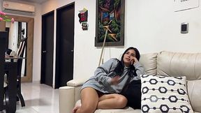 My Friend's Stepsister Shakes Her Juicy Ass While Cleaning, So I Fuck Her Right There