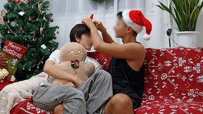 Decorating The Tree With The Neighbors Big Bro