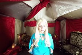 Daenerys needs to feed her horny dragon pussy with your large pecker