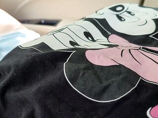 Sexy College Angel eighteen+ in Hawt Brassiere Teasing My Knob and lets Me Merely Touch Her Large Natural Tits