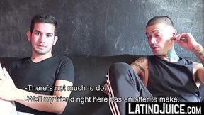 LatinoJuice.com - Kendro &amp_ Enzo - Charming guy Kendro fucks hard tattooed Enzo to cure his boredom