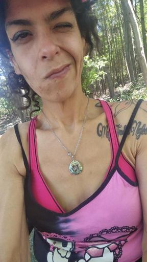 PUBLIC FEETS ▪︎ Mamacita Dippin' them Size 11s in the Creek