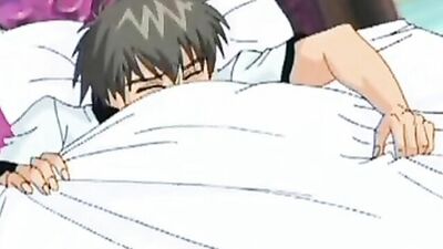 Redhead Maid in uniform goes wild with a massive cock