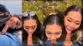 I sucked my friend off on my morning walk and swallowed cum